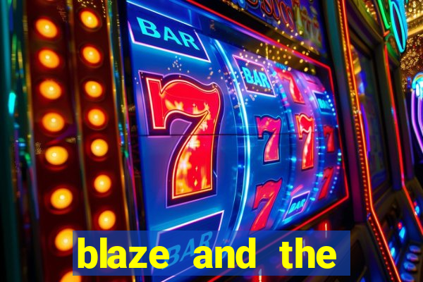 blaze and the monster machines logo font